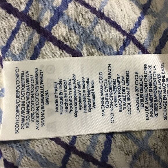 Chaps plus size on / off shoulder Top - Picture 6 of 6